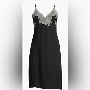 Women’s Natori Chemise luxe shangri-la chemise tencel modal night gown Large